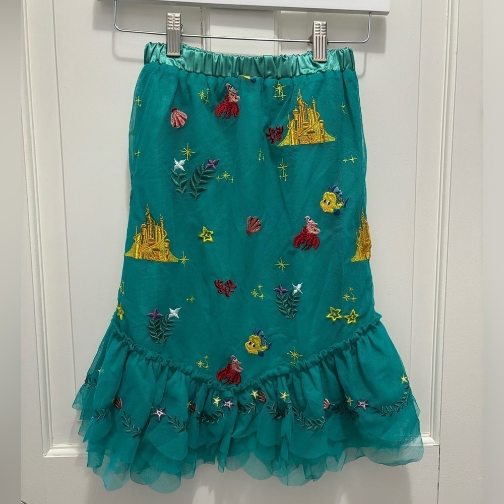 Hanna Andersson x Disney  Ariel Tulle Skirt M